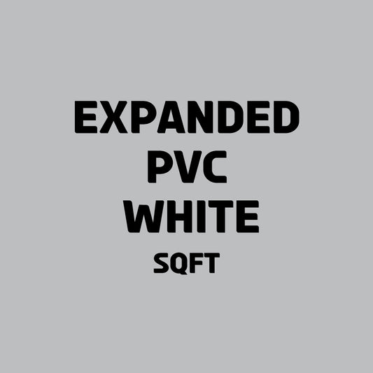 EXPANDED PVC - WHITE | SQFT